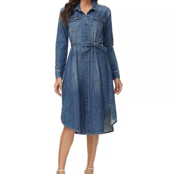 Frye Denim Dress - Picture 1 of 2